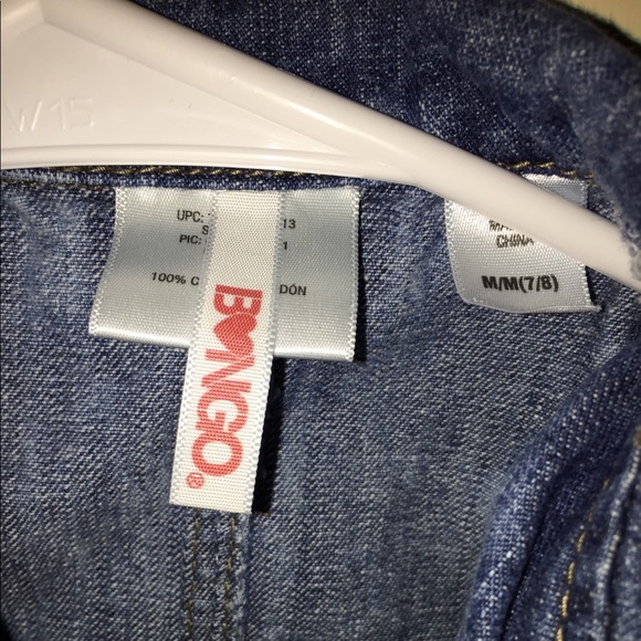 Bongo Jean vest size m (7/8) - Picture 2 of 6